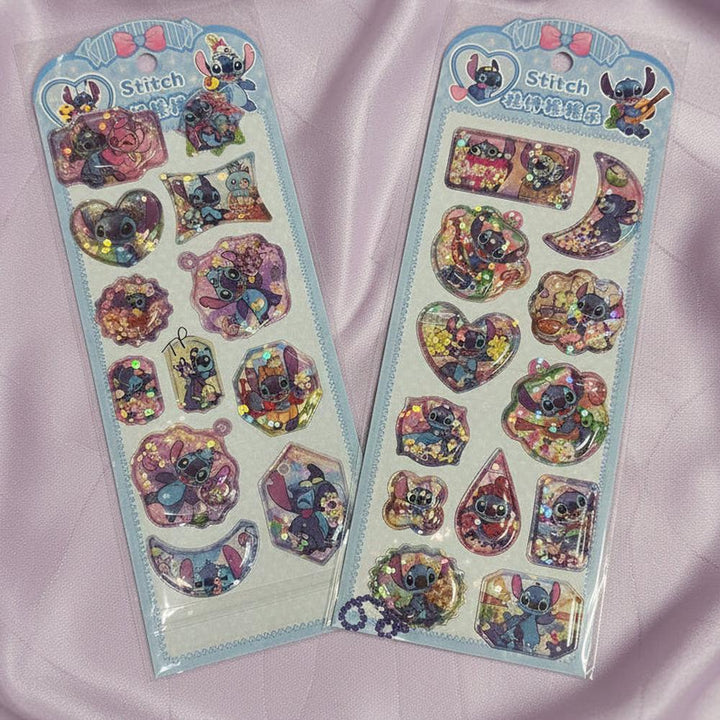 3D Cartoon Pack of 4 Water Stickers - Each packet Contains 12 (Total 48 stickers)