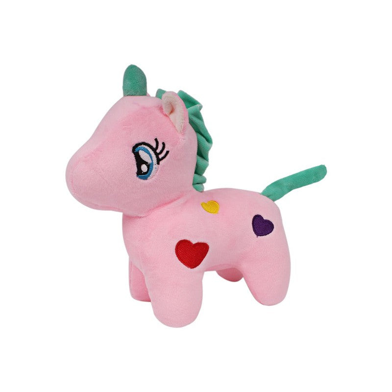 Unicorn Soft Toy | Pink | Height - 20 cm