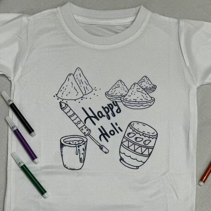 Color Your Own Holi Tee Kit