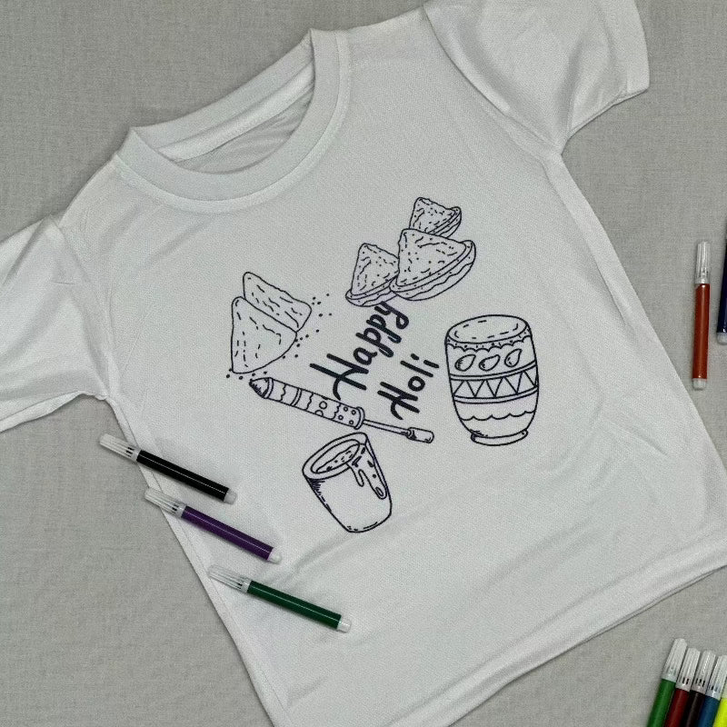 Color Your Own Holi Tee Kit