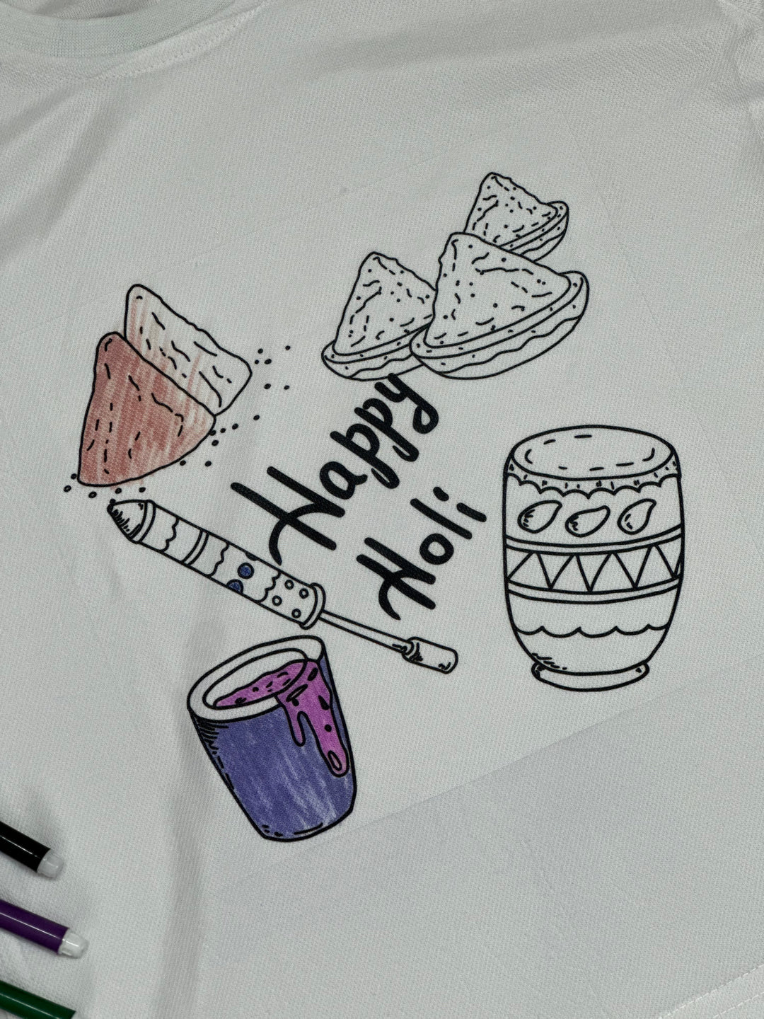 Color Your Own Holi Tee Kit