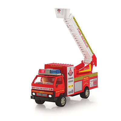 Fire Brigade Maintenance Free Pullback Spring Action Race Toy