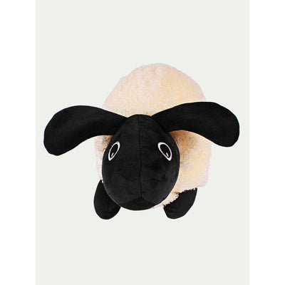 Black Cream Soft Toy | Height - 35 cm