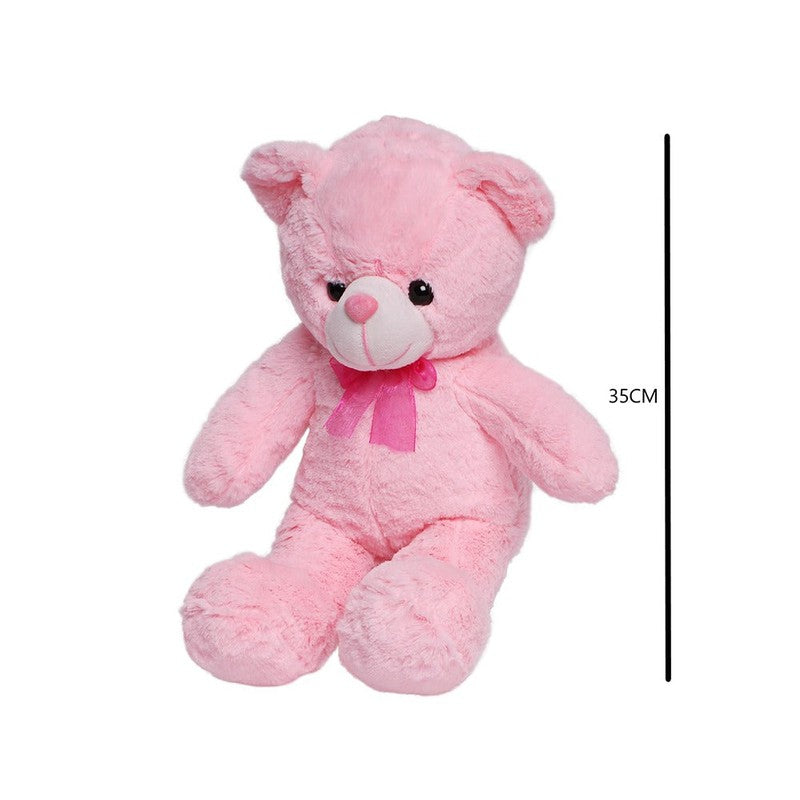 Cute & Adorable Pink Teddy Bear Soft / Plush Toy | Height - 35 cm