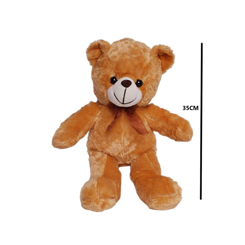 Cute & Adorable Golden Teddy Bear Soft / Plush Toy | Height - 35 cm