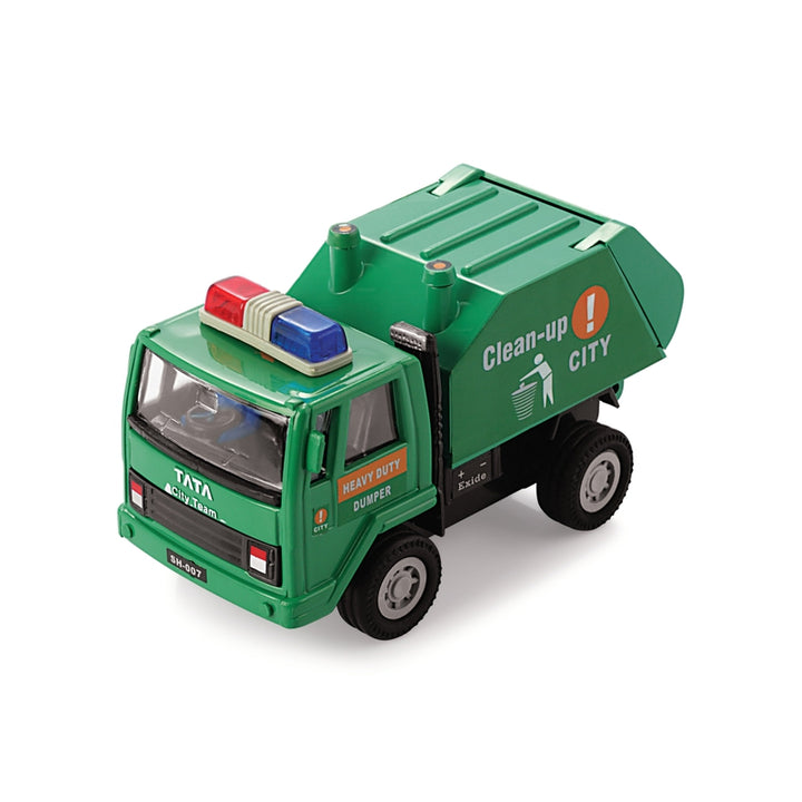 Clean Up City Truck Maintenance Free Pullback Spring Action Race Toy