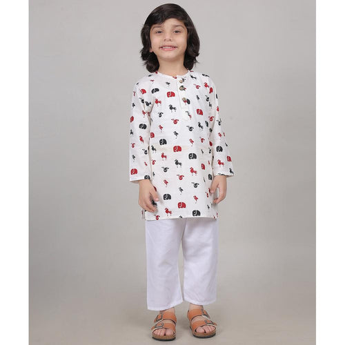Zikku Forest Friends Kurta Set (Unisex)