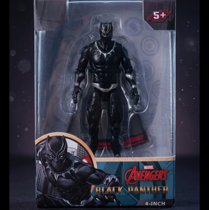Original Licensed Marvel Black Panther Action Figure - 4 Inch | Collectible Figurine