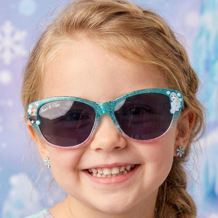 Licensed Disney Frozen Anna & Elsa Sunglasses for Kids with 100% UV Protection