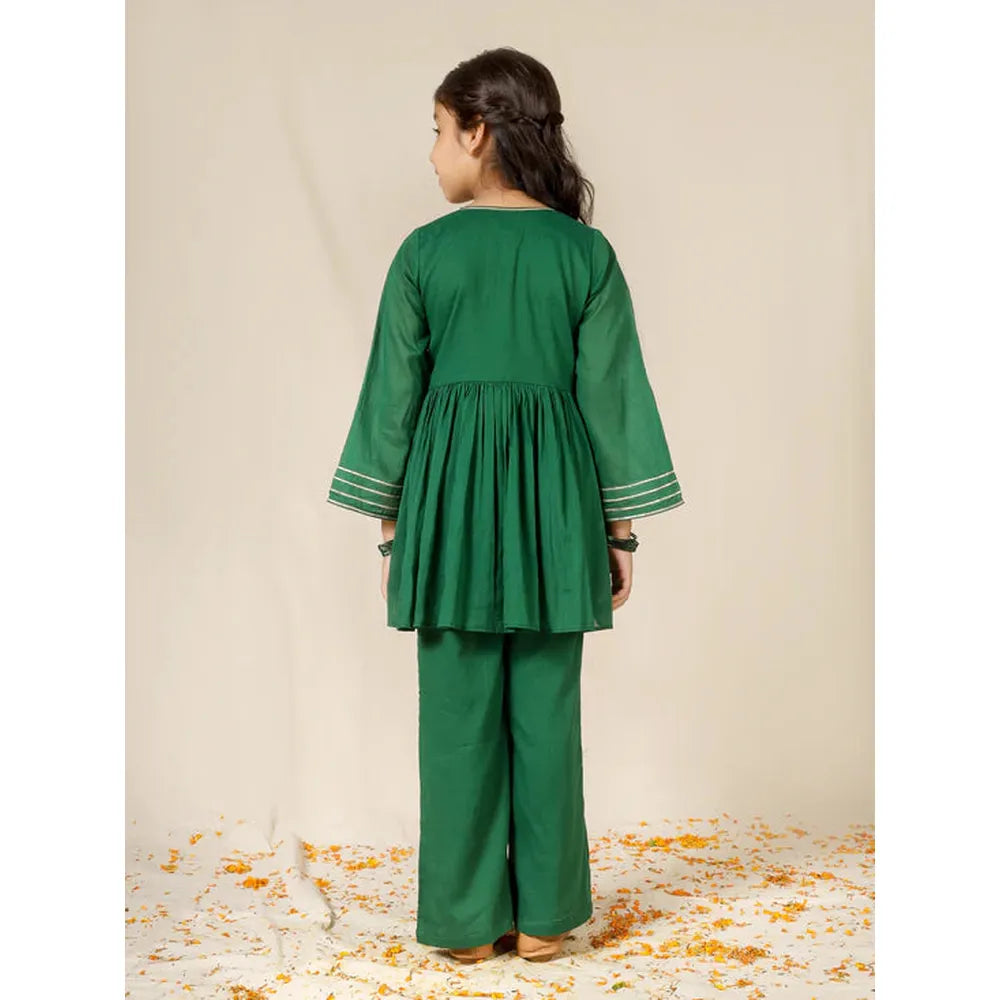 Jovi Jiyara Green Co-ord Set