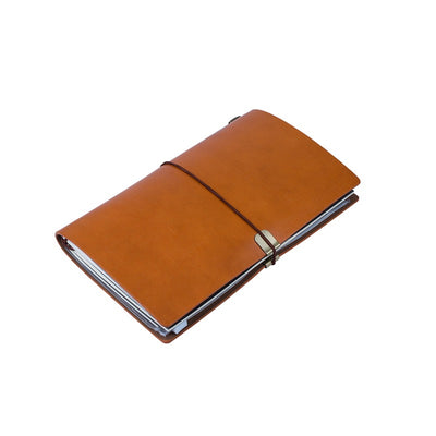 Vintage Style Refillable Notebook | Traveler | Tan