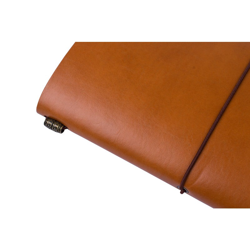 Vintage Style Refillable Notebook | Traveler | Tan