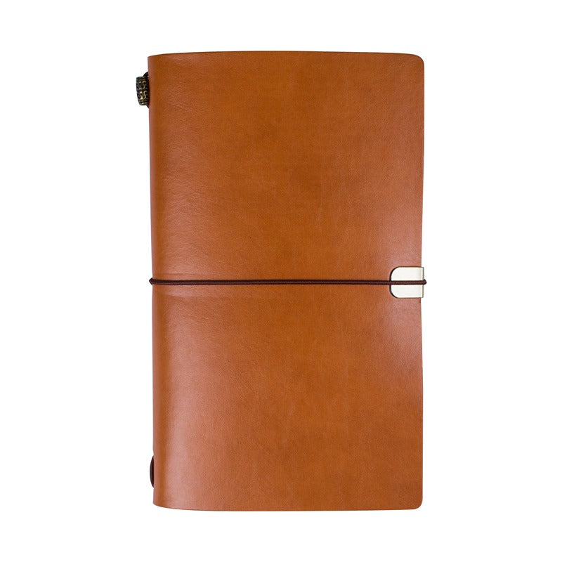 Vintage Style Refillable Notebook | Traveler | Tan