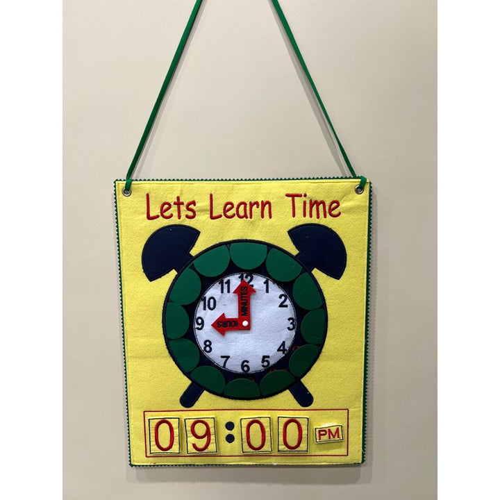 Clock Learning Sheet