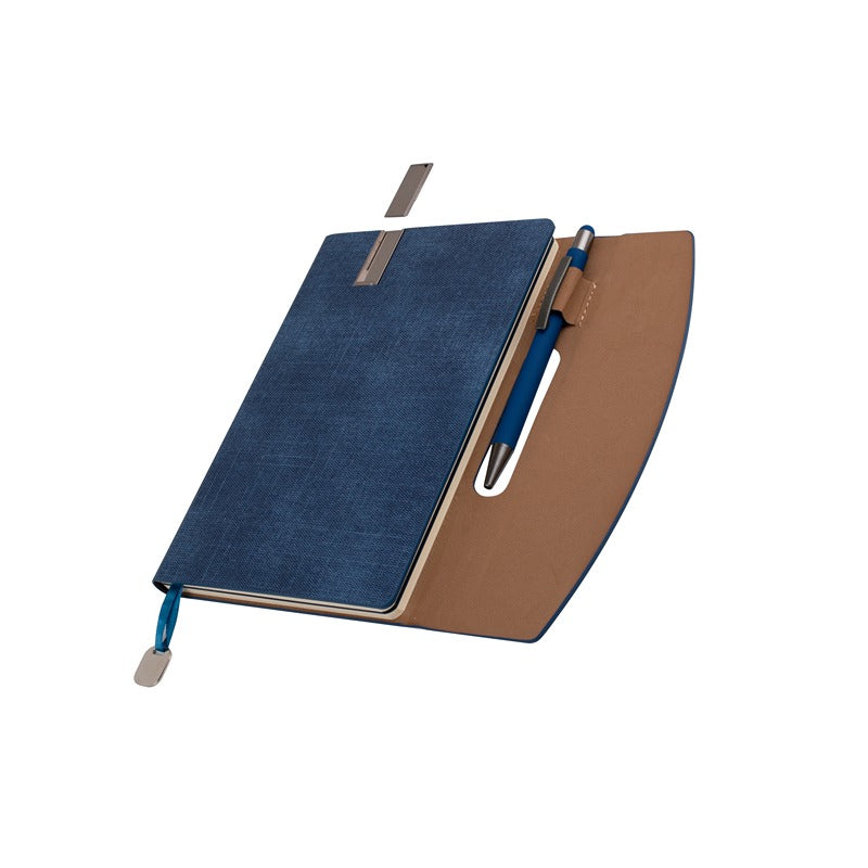 Notebook (Leather) | Blue