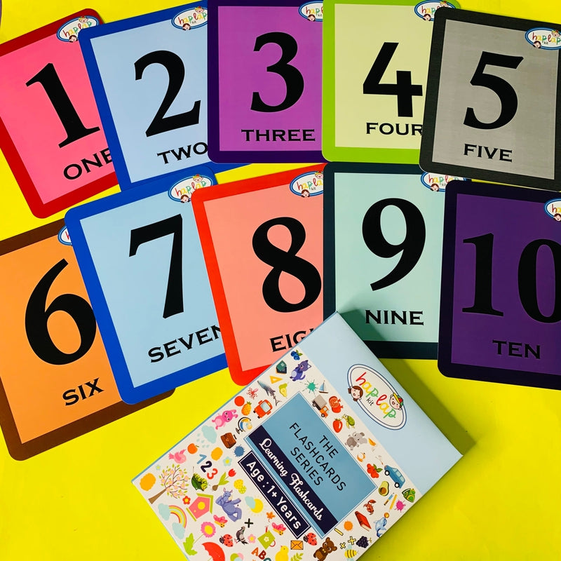 Number Flashcards (20 cards printed both sides)