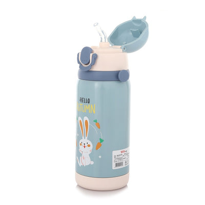 Hello Autumn Themed Hot & Cold Vacuum Water Bottle (450 ml)