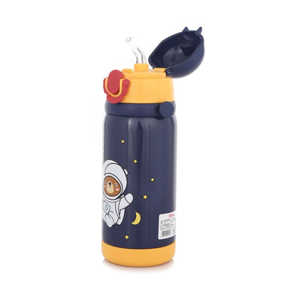 Space Themed Hot & Cold Vacuum Water Bottle (450 ml)