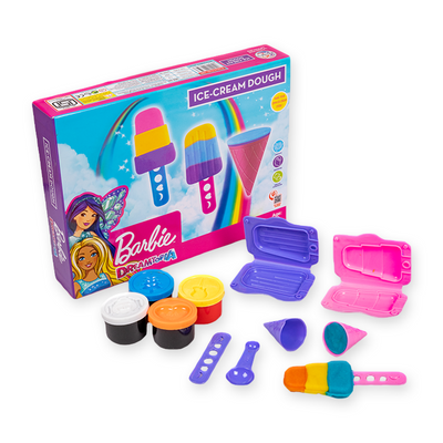 Return Gifts (Pack of 3,5,12) Barbie Ice - Cream Dough Kit