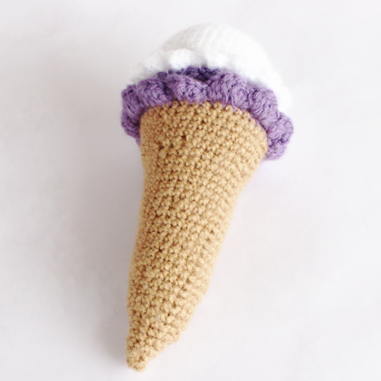 Ice Cream Rattle Toy (Assorted Colours)