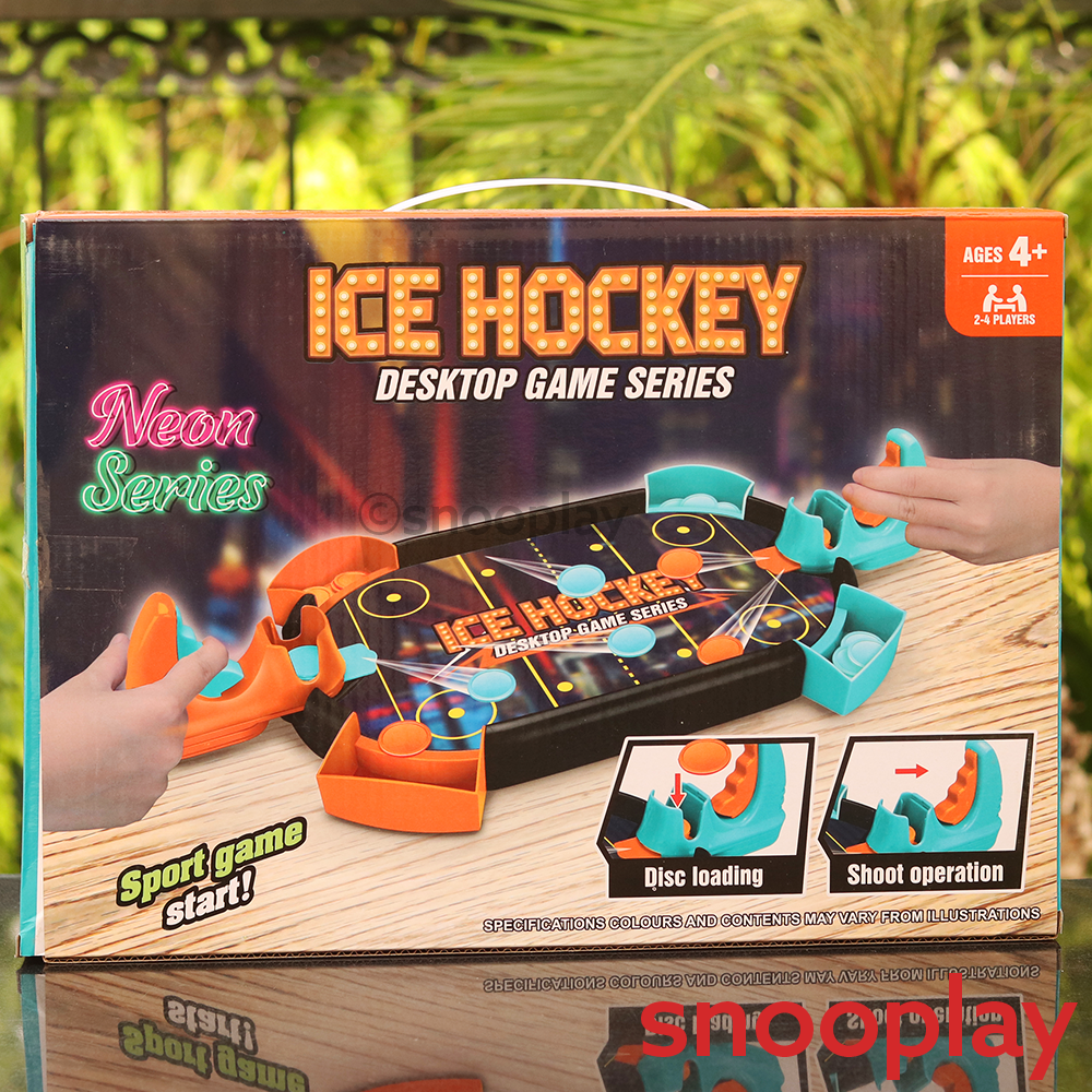 Ice Hockey Desktop Game Series - Neon Series (Tabletop Board Game)