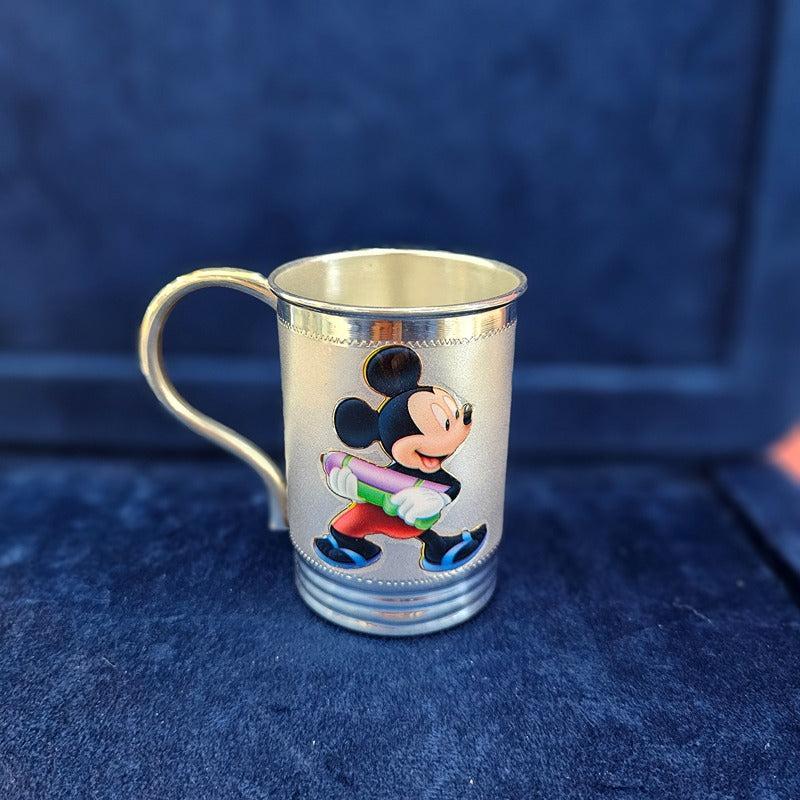 Silver 925 Mickey Mouse Mug: Charm Your Beverages with Disney Magic | COD not Available