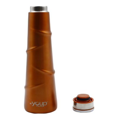 Youp Thermosteel Insulated Copper Color Water Bottle - 500 ml