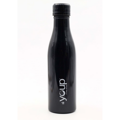 Youp Thermosteel insulated black color Bottle SPLASH502 - 500 ml