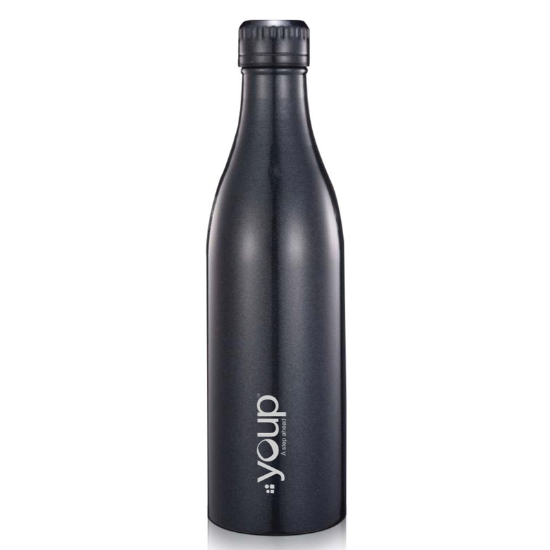 Youp Thermosteel insulated black color Bottle SPLASH502 - 500 ml