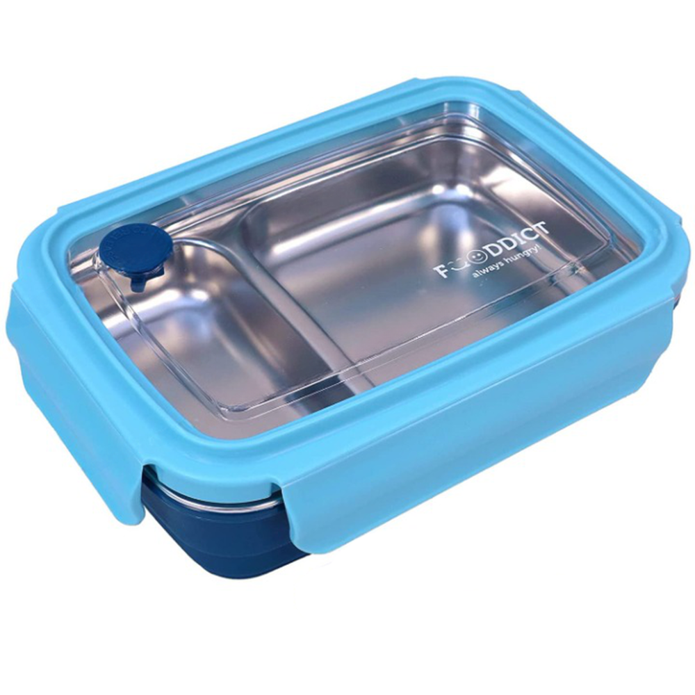 2 Compartment Slim Lunch Box (500ml)