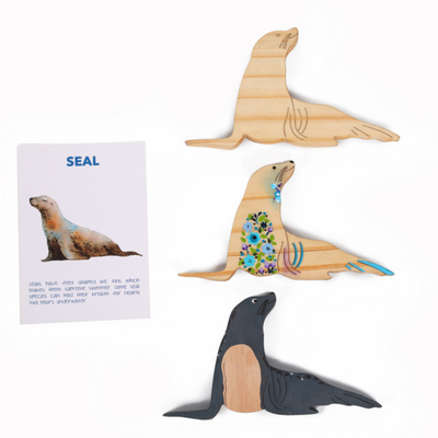 Artic Animals (Drawing and Craft Kit) - Set of 5