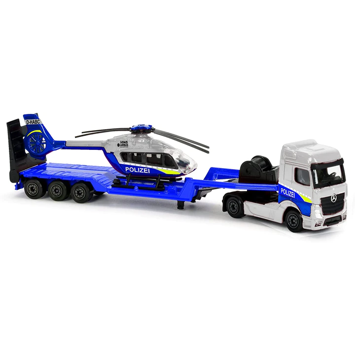 Licensed Transporter Toy (Mercedes Benz Actros) - Blue