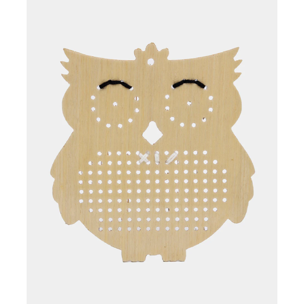 DIY Embroidery Kit for Beginners (Owl)