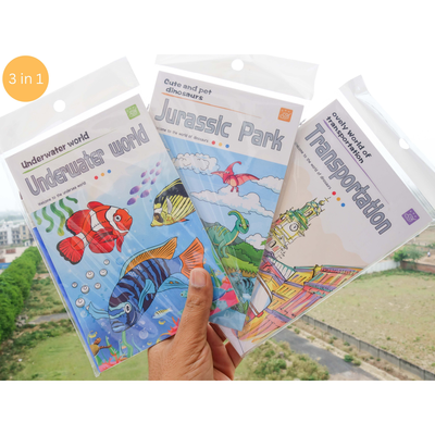 Water Coloring Books (3 pcs)