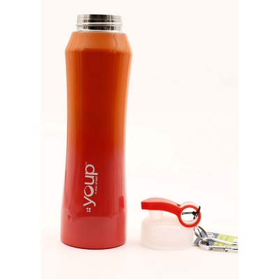 Youp Thermosteel Orange and Red Color Water Bottle PASSION701 - 700 ml