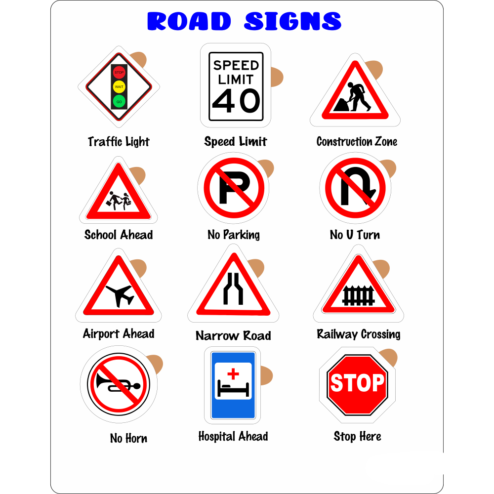 Buy Educational Puzzle - Road Signs on Snooplay