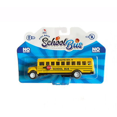 Pull Back School Bus Toy