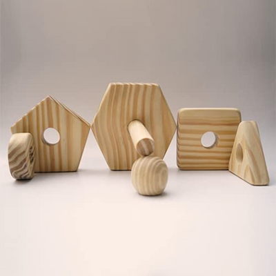 Shape Wooden Stacker Toys