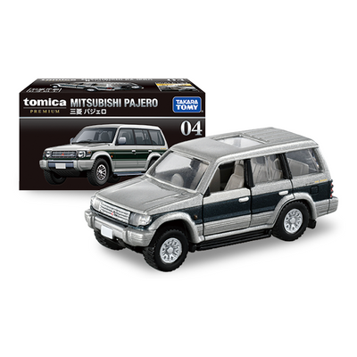 Official Licensed Diecast Mitsubishi Pajero Car with Openable Doors (Scale 1:62) - No. 04