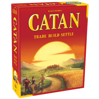 Original Funskool-Asmodee Klaus Teuber's Catan Board Game (Trade Build Settle)