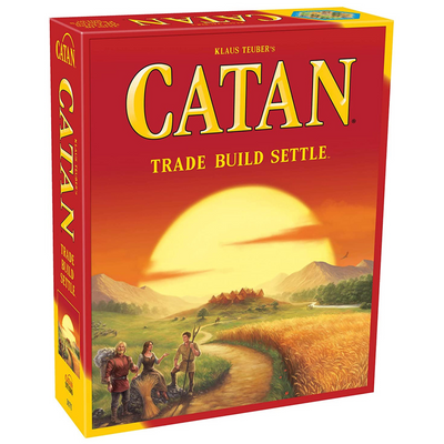 Original Funskool-Asmodee Klaus Teuber's Catan Board Game (Trade Build Settle)