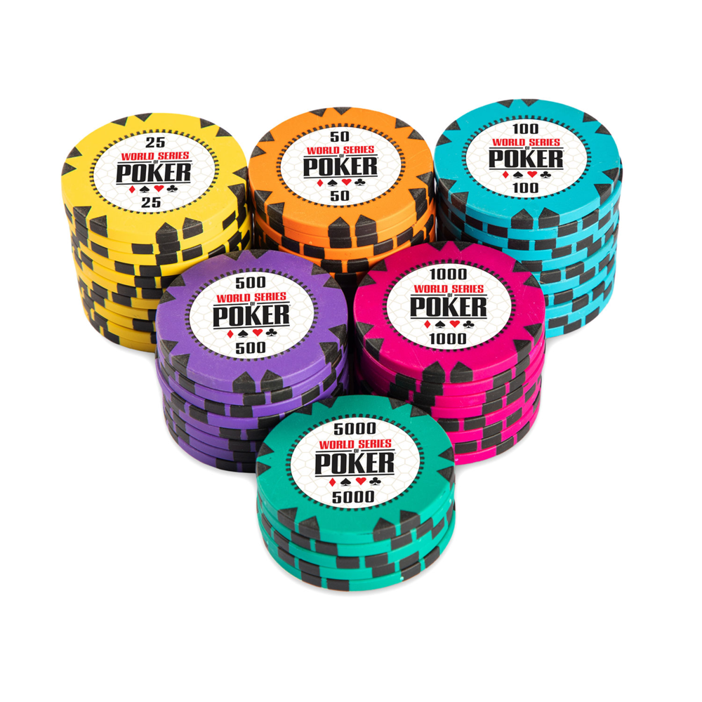 WSOP Caesars Aria Casino Poker Chips | For Games Poker, Teen Patti, Roulette, Flush, Blackjack and Rummy