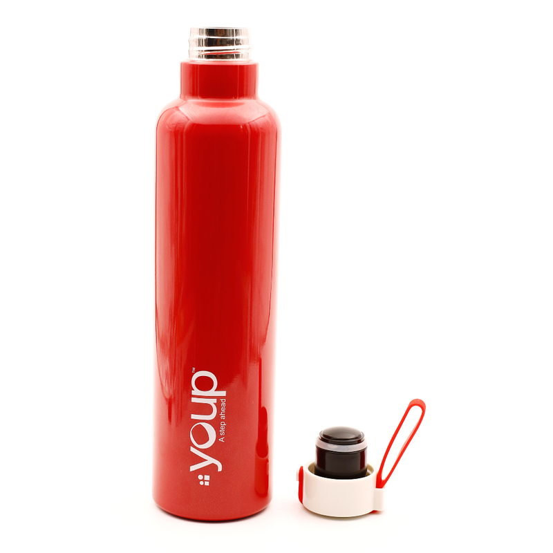 Youp Thermosteel Red Color Bottle TWINKLE801 - 800 ml