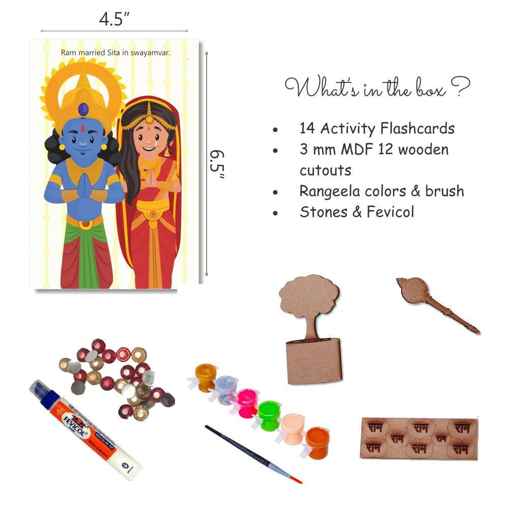 Ramayan Story and Activity For Kids (COD Not Available)