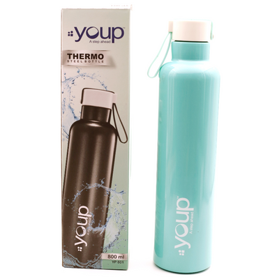 Youp Thermosteel Sky Blue Color Bottle TWINKLE801 - 800 ml