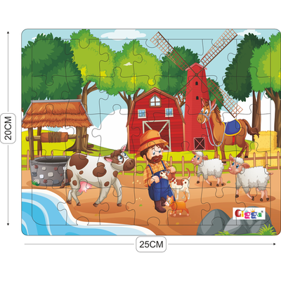 Picture Puzzle - Farmhouse