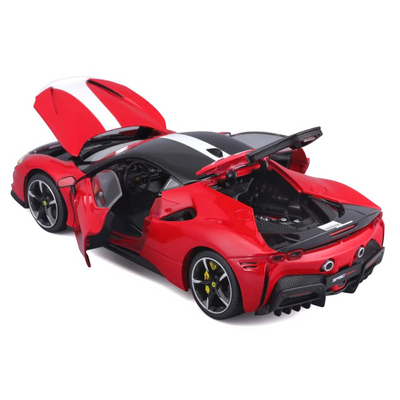 Official Licensed Diecast SF90 Stradale Ferrari with Openable Parts (Scale 1:18) | COD Not Applicable - Minor Defect Sale