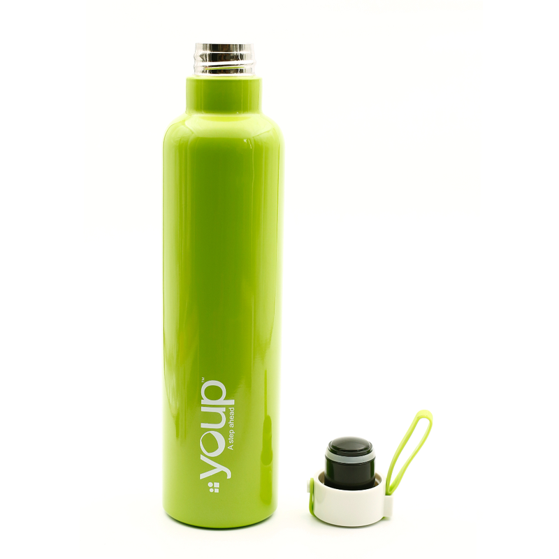 Youp Thermosteel Green Color Bottle TWINKLE801 - 800 ml