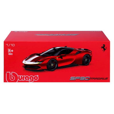 Official Licensed Diecast SF90 Stradale Ferrari with Openable Parts (Scale 1:18) | COD Not Applicable - Minor Defect Sale