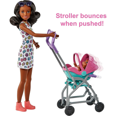 Original Barbie Skipper Babysitters Inc Playset Doll